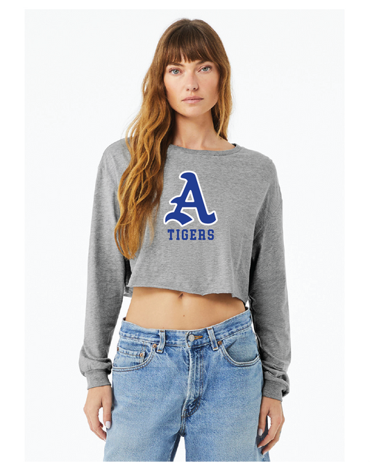 6501 - Long Sleeve Cropped T-shirt - A Tigers