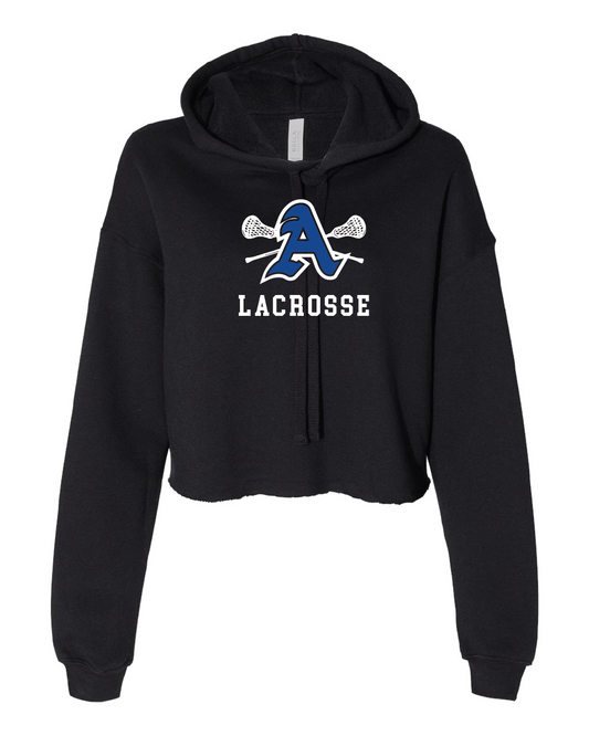 7502 - Cropped Fleece Hoodie - A Lacrosse