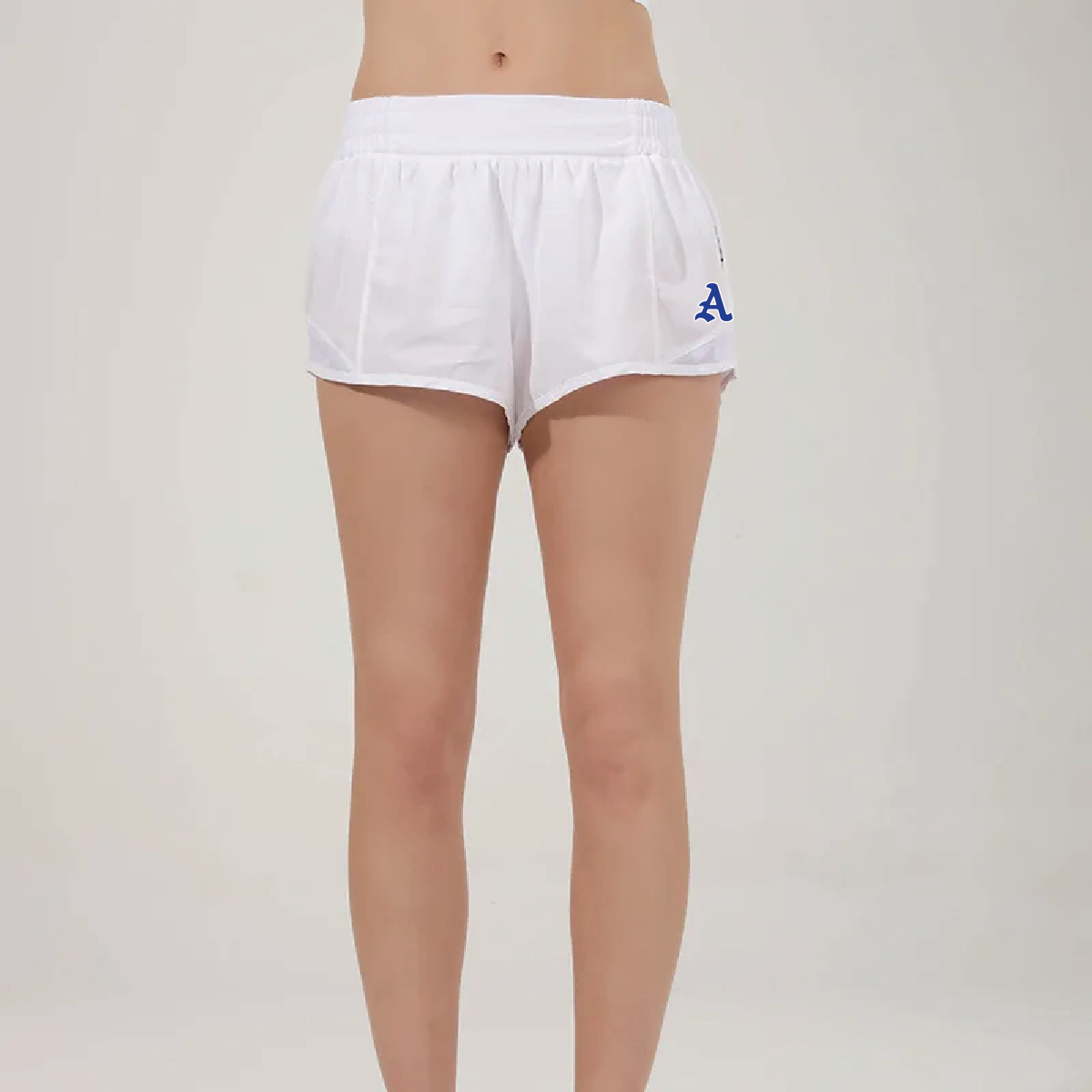 0050 - Low-Rise Lined Shorts with Zipper Pocket