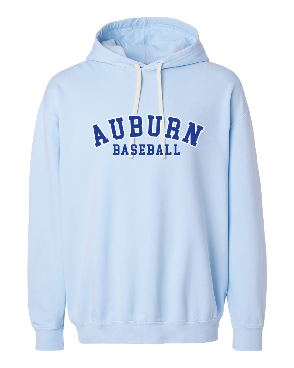 Garment-Dyed Lightweight Fleece Hooded Sweatshirt - Auburn Baseball – Team  Store