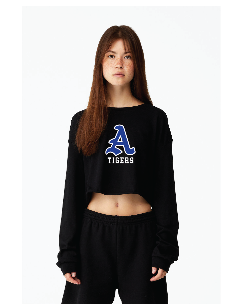 6501 - Long Sleeve Cropped T-shirt - A Tigers