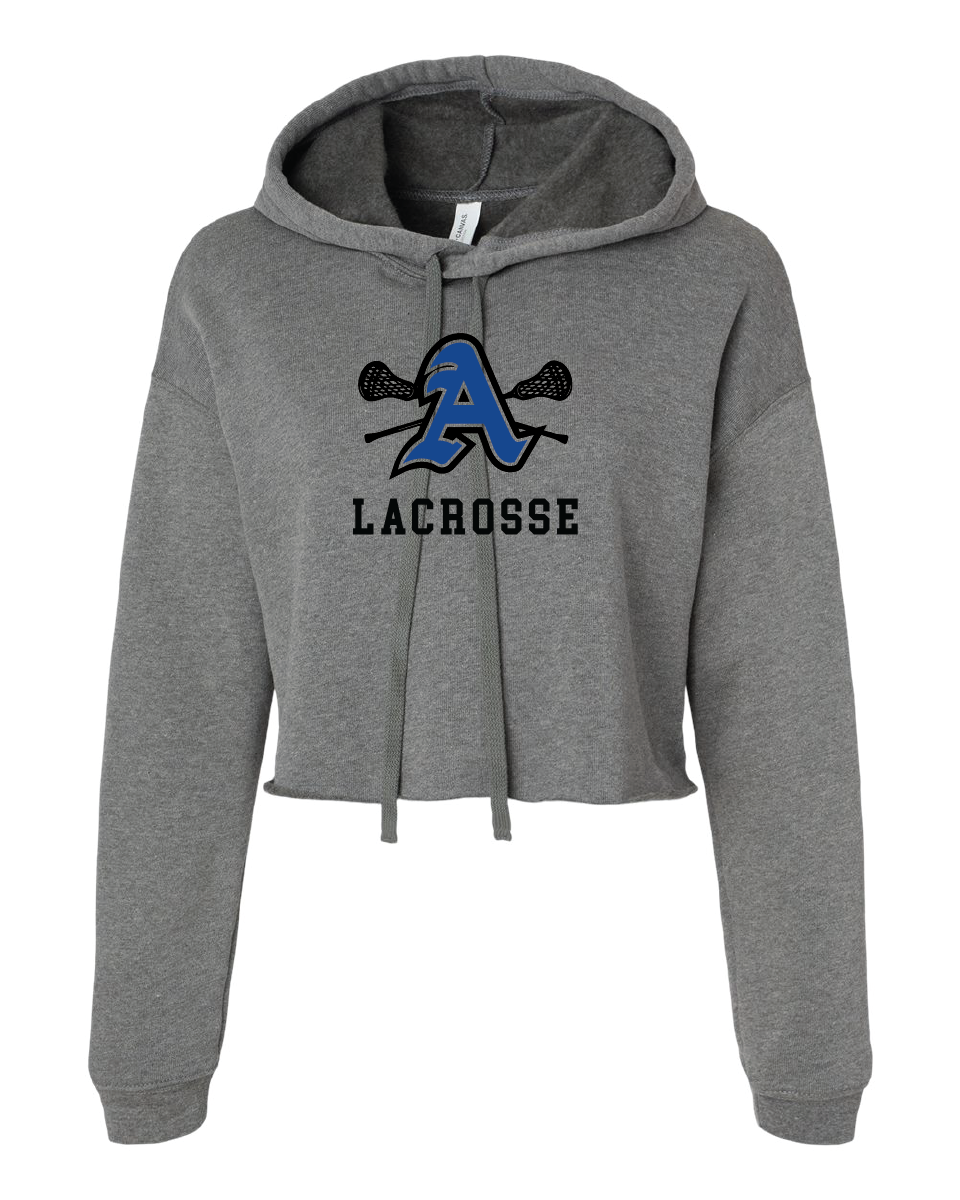 7502 - Cropped Fleece Hoodie - A Lacrosse