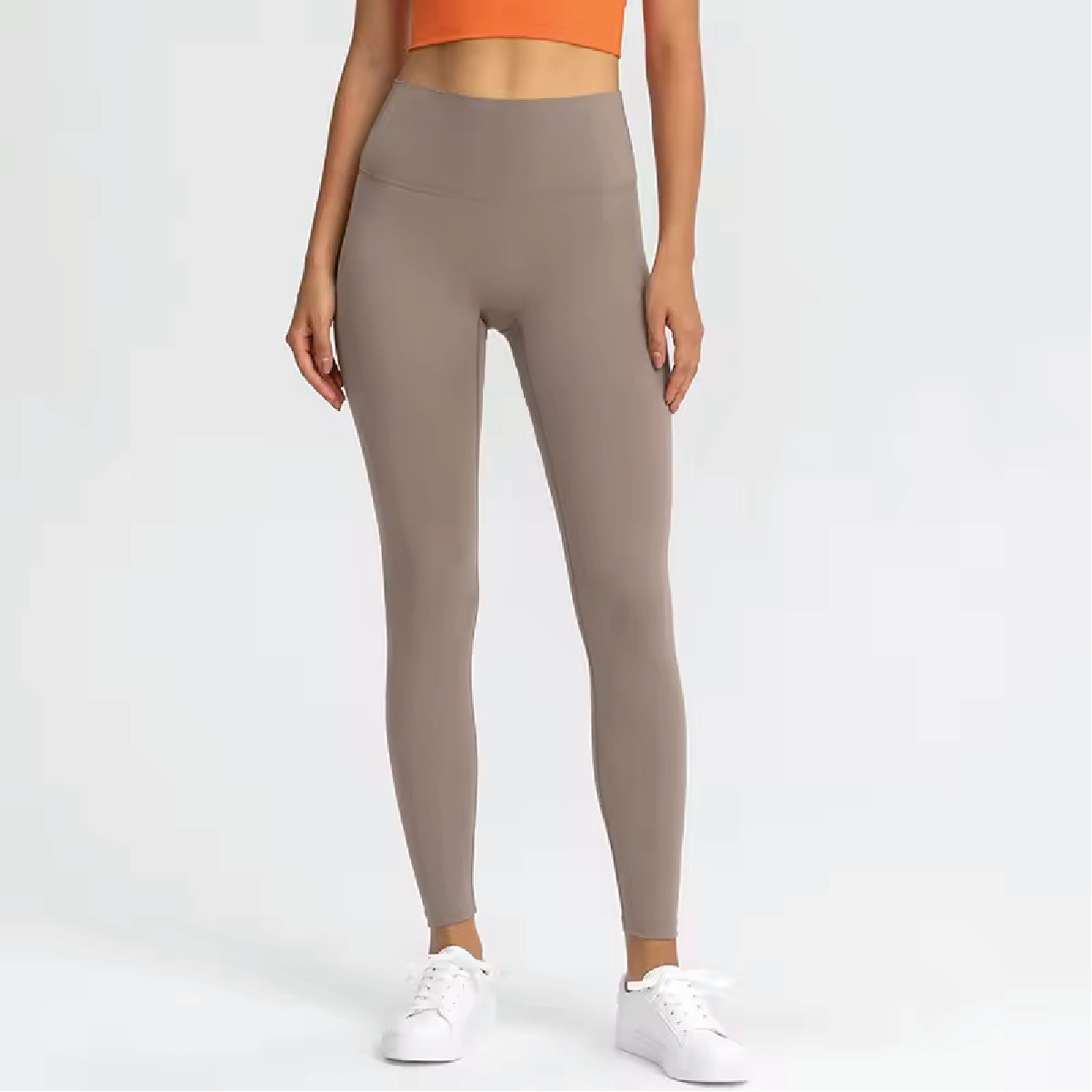 0900 - Yoga Leggings  - Auburn