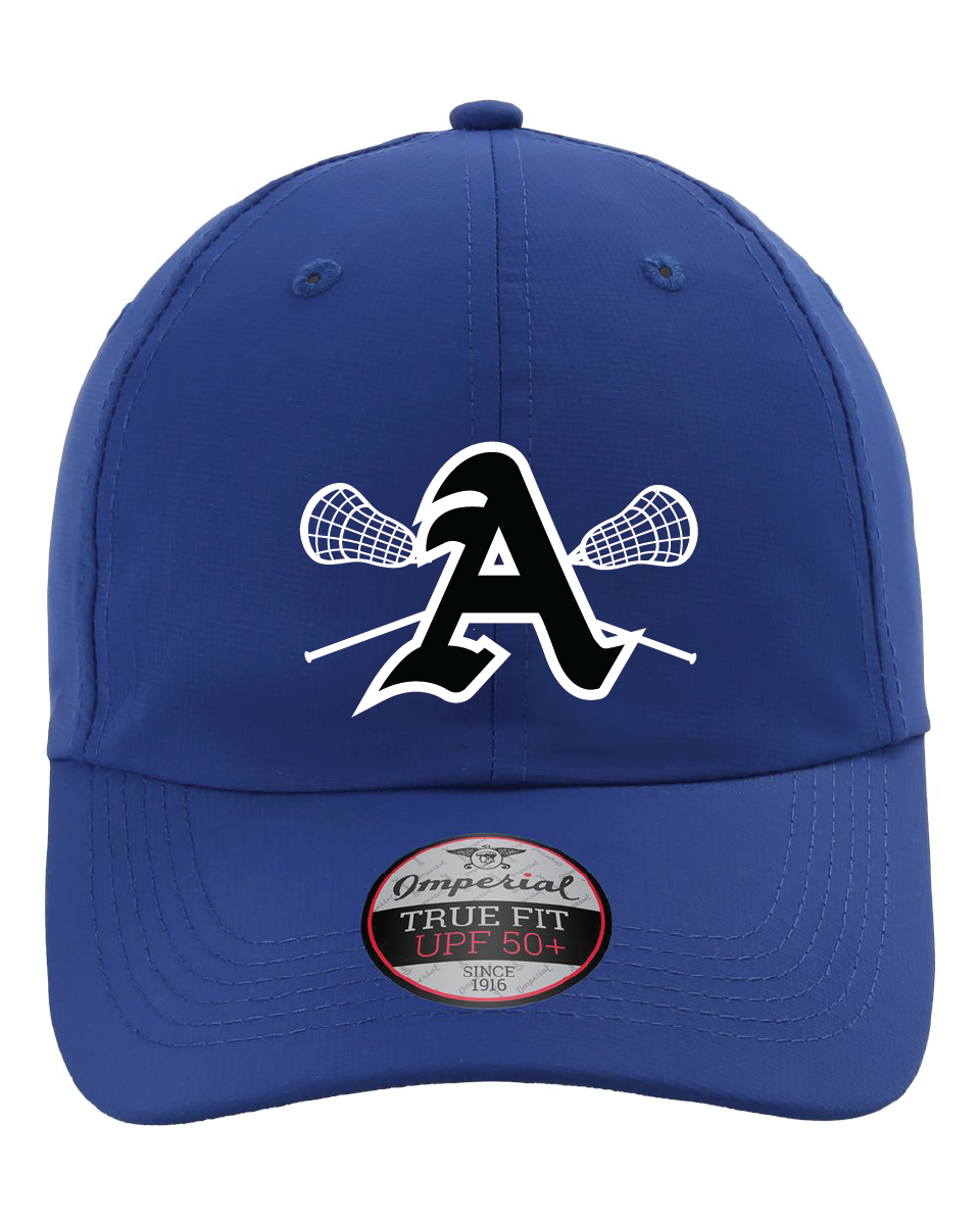 X210P - Unstructured Hat - Auburn Lacrosse